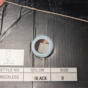 Fashion Nova Black Ankle Boots